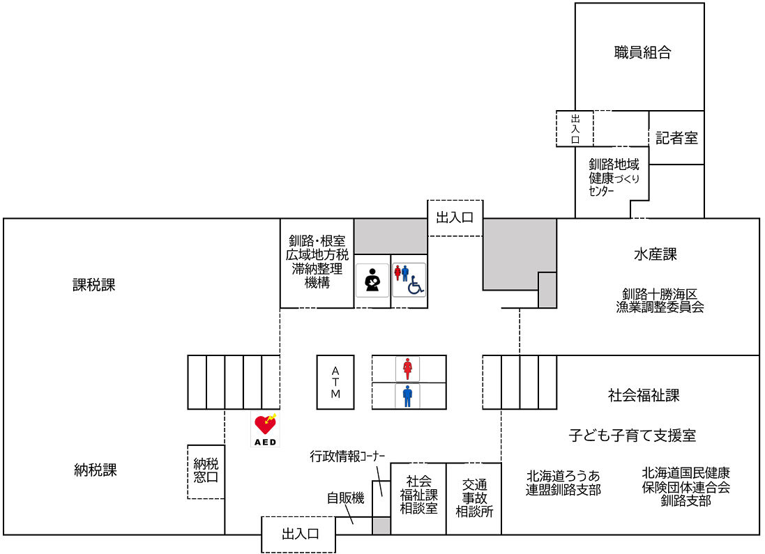 1Fフロア図