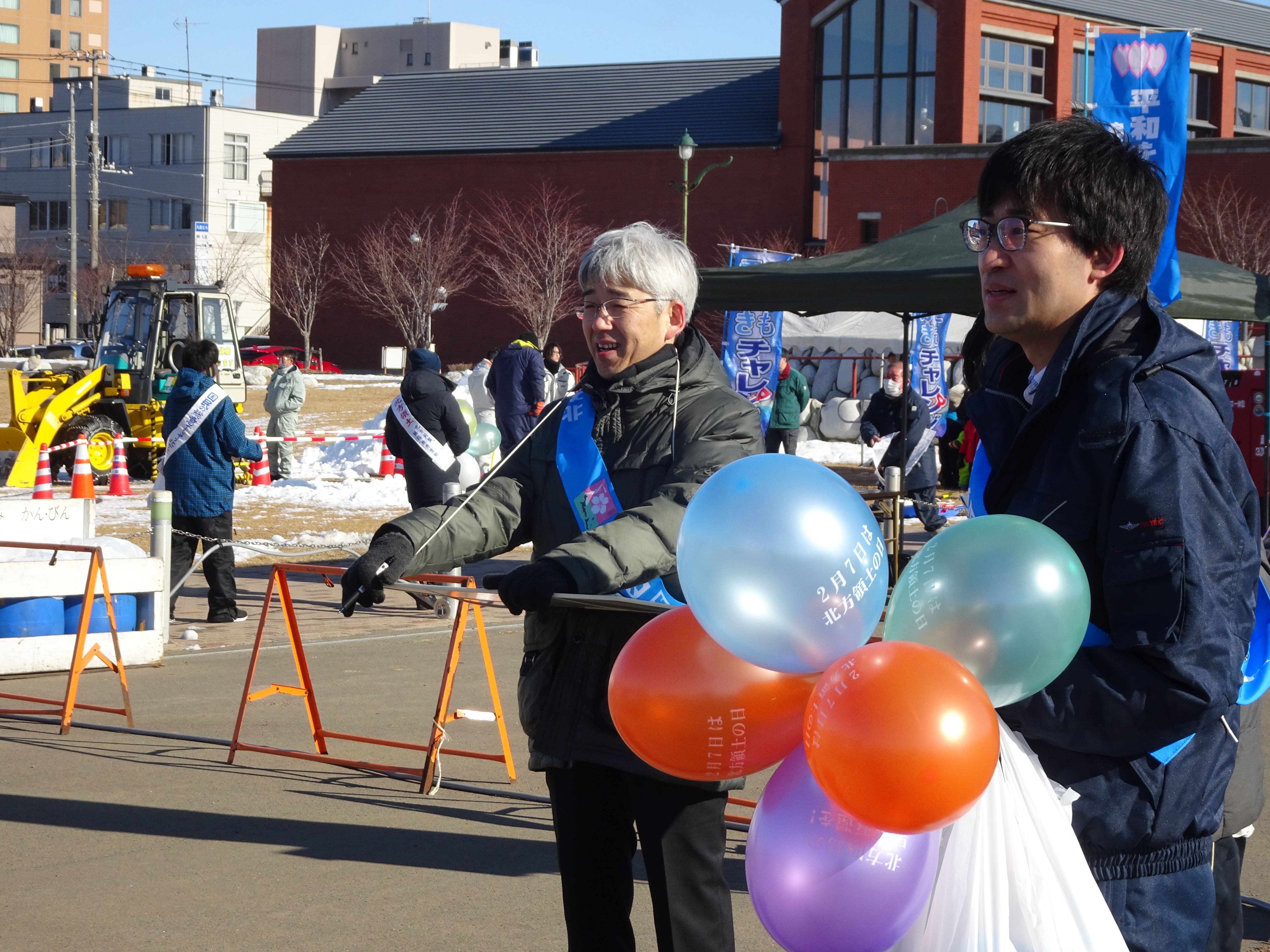 木村釧路総合振興局長の様子