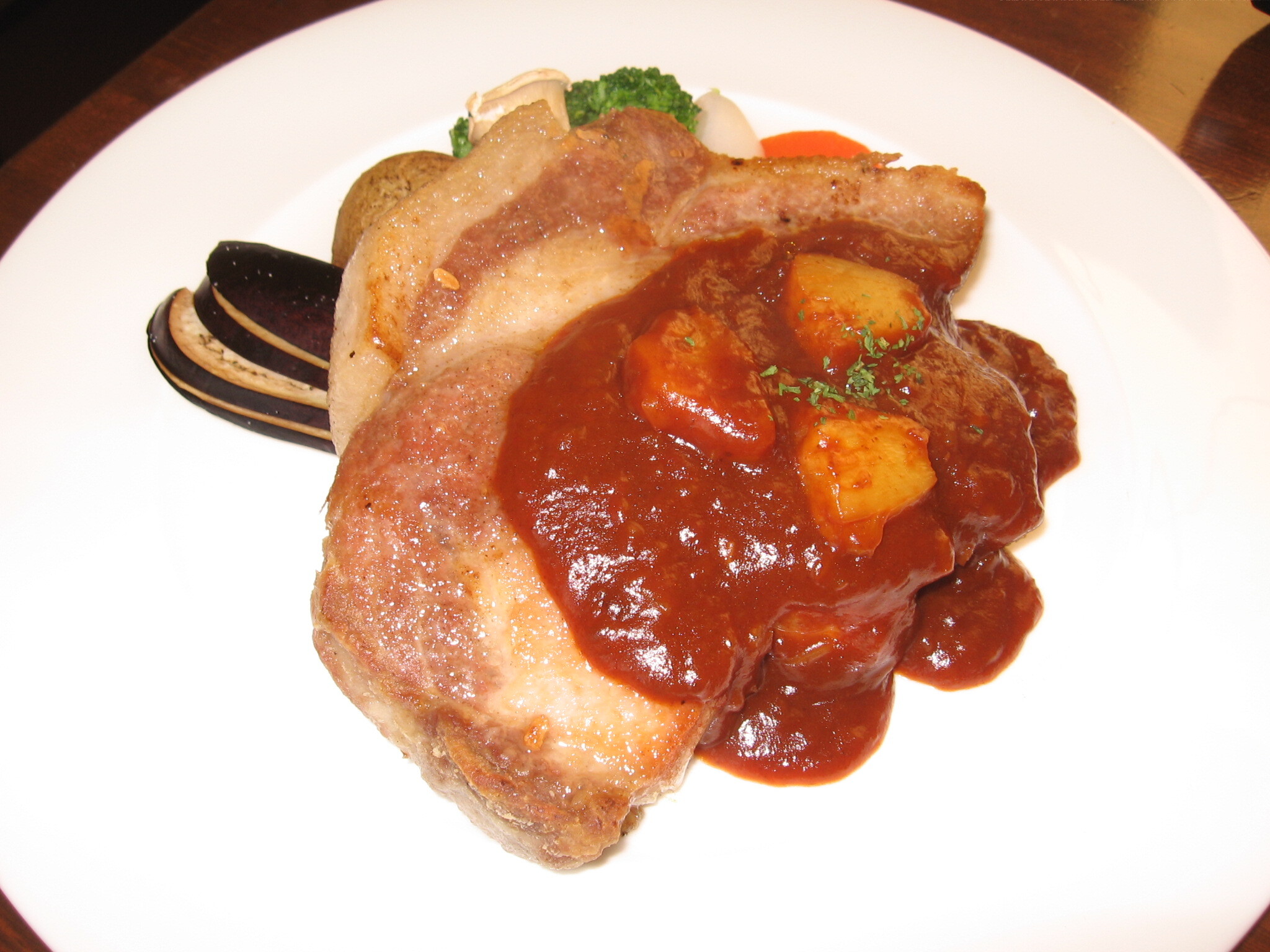 阿寒産ポークチャップ.JPG