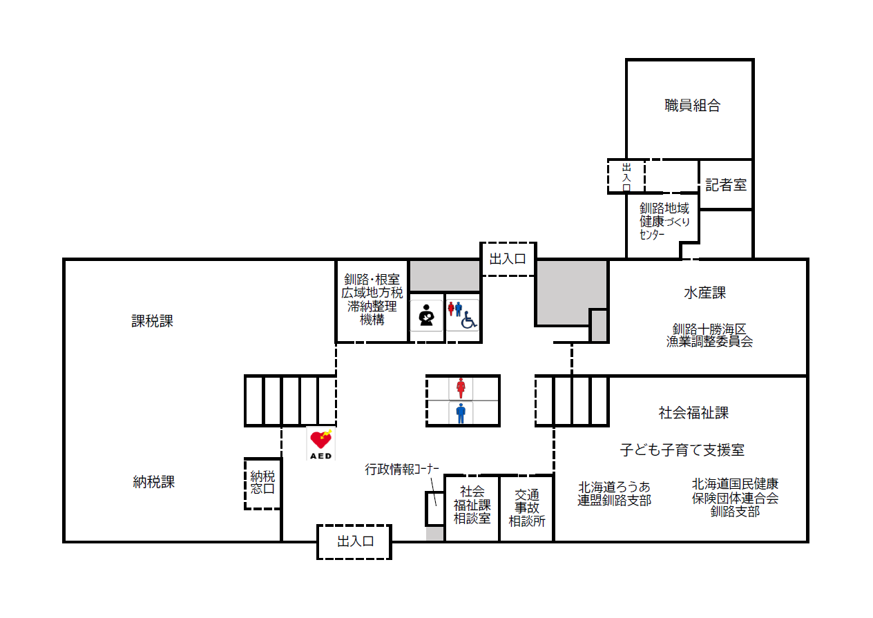 1Fフロア図