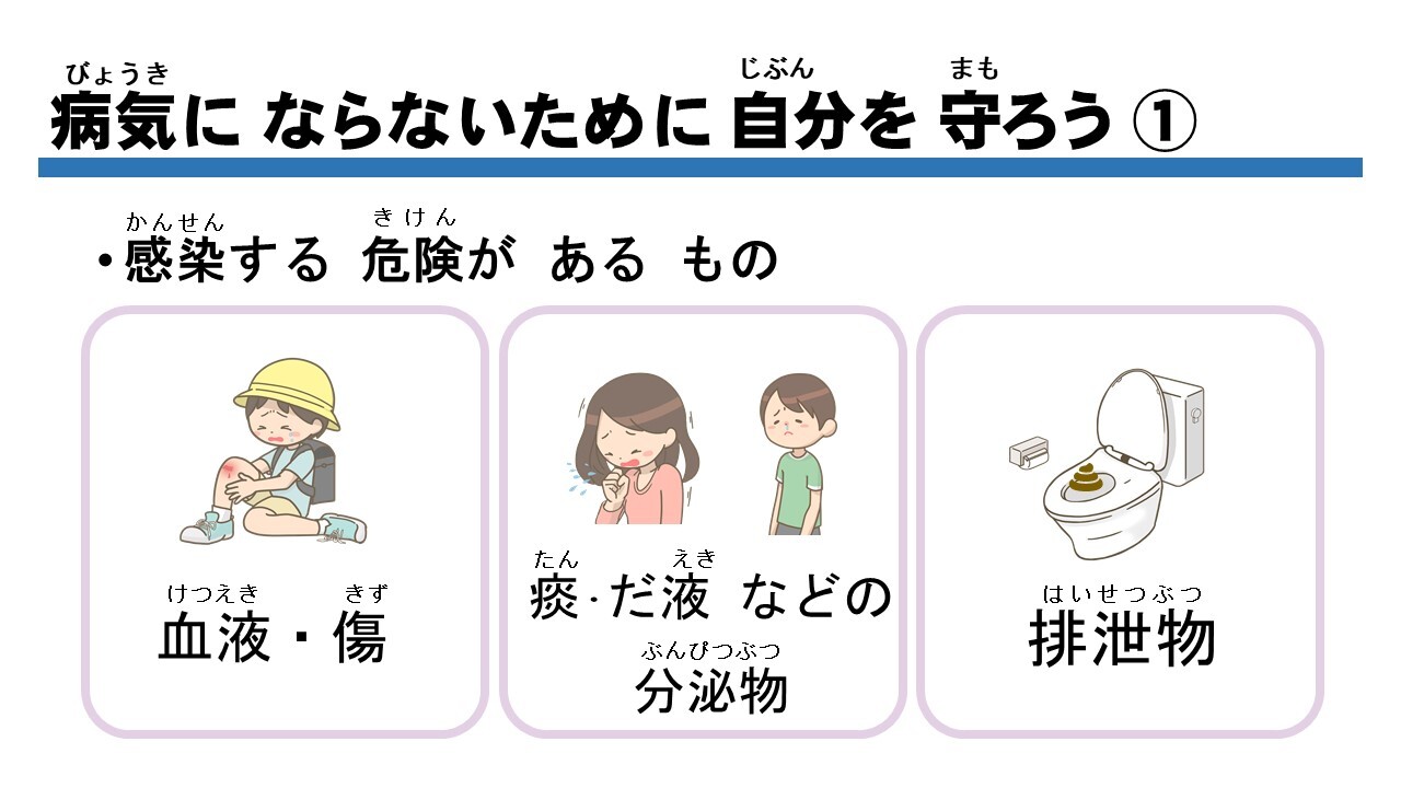 優しい日本語版職場と共同生活の中の感染症対策