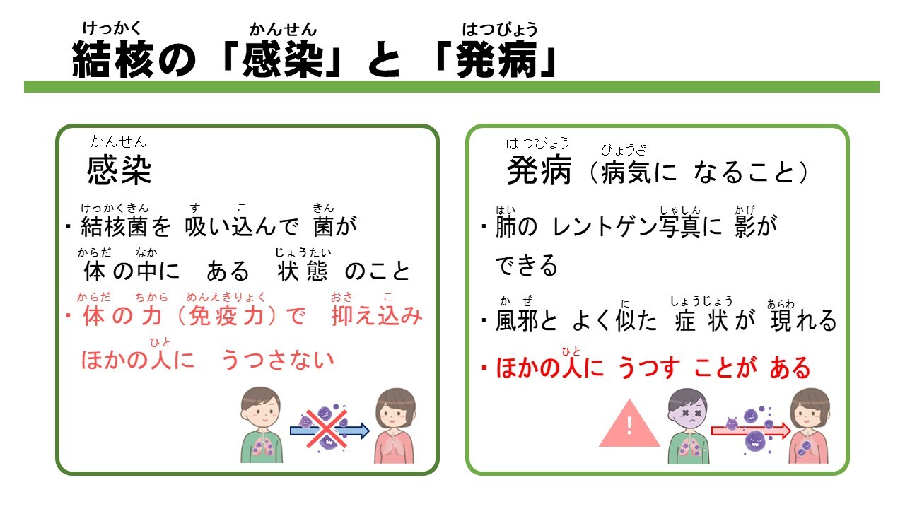 優しい日本語版正しく知ろう！結核のこと