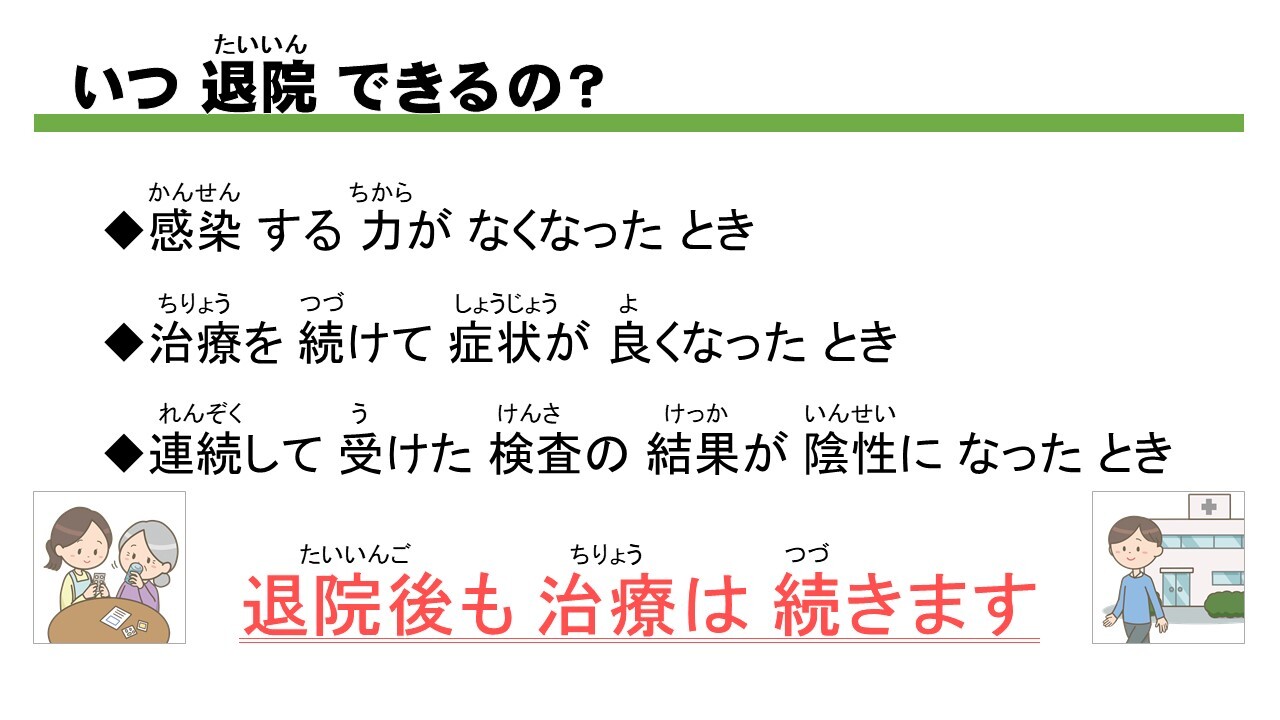 優しい日本語版正しく知ろう！結核のこと