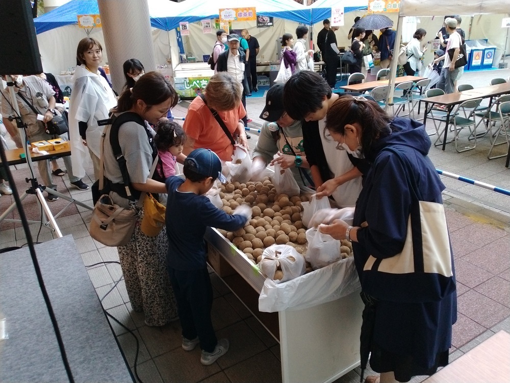 じゃがいも詰め大会