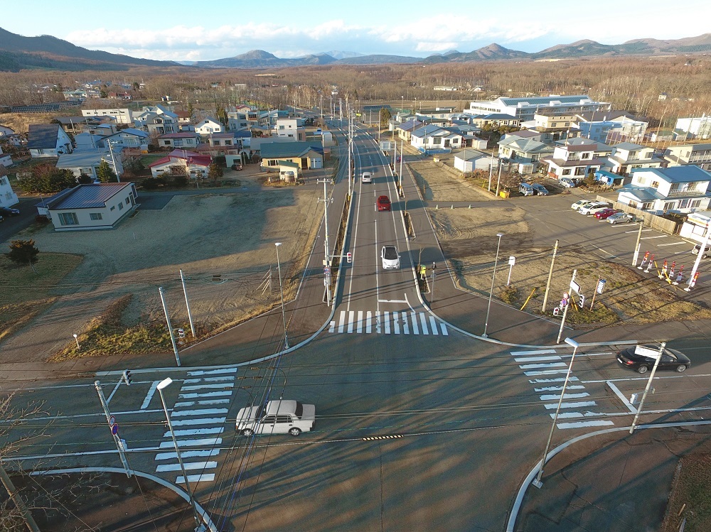 富士見坂桜ヶ岡通(釧路市)